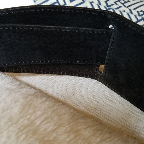 Sold! BCBGMaxAzria black waist belt - Picture 3 of 8